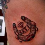 Patkó tetoválás fotó - tetoválás a szerencse szerelemhez 6288 tatufoto.ru