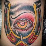 Patkó tetoválás fotó - tetoválás szerencse boldogság gazdagság fotó 4323 tatufoto.ru