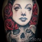 Tetoválás Koponya fotó - tetoválás pénz és jó szerencse vonzására 2335 tatufoto.ru