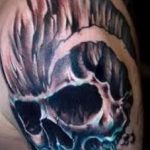 Tattoo Skull photo - tetoválások, amelyek szerencsét és gazdagságot hoznak 1339 tatufoto.ru