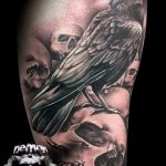 Tetoválás Koponya fotó - tetoválás a jó szerencse és a gazdagság érdekében a férfiak számára 5348 tatufoto.ru