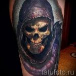 Tetoválás Koponya fotó - tetoválás a jó szerencse és a gazdagság érdekében fotó 3351 tatufoto.ru