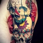 Tattoo Skull photo - tetoválások, amelyek boldogságot és szerencsét hoznak 5363 tatufoto.ru