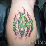 Tetoválás Négylevelű lóhere fotó - a szerencse jele a tetoválás lányoknak 2386 tatufoto.ru