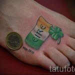 Tetoválás Négylevelű lóhere fotó - a szerencse jele a tetoválás lányoknak 8392 tatufoto.ru