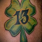 Tetoválás Négylevelű lóhere fotó-tetoválás a jó közérzet és a jó szerencse érdekében 6414 tatufoto.ru