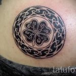 Tetoválás négylevelű lóhere fotó - tetoválás az egészségért szerelem boldogság szerencse család 7423 tatufoto.ru