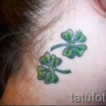 Négylevelű lóhere tetoválás - tetoválás a szerencse vagyonához 1425 tatufoto.ru