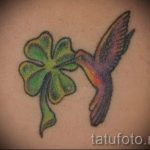 Négylevelű lóhere tetoválás