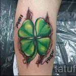 Tetoválás Négylevelű lóhere fotó - tetoválás rúna szerencse 6440 tatufoto.ru