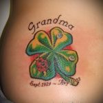 Tetoválás Négylevelű lóhere fotó - tetováló talizmánok a szerencséhez 5461 tatufoto.ru