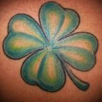 Tetoválás Négylevelű lóhere fotó-tetoválás, sok sikert, jó közérzet 1473 tatufoto.ru