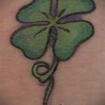 Tetoválás Négylevelű lóhere fotó-tetoválás, sok sikert, jó közérzet 6478 tatufoto.ru