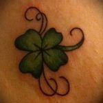 Tetoválás Négylevelű lóhere fotó-tetoválás, sok sikert, jó közérzet 7479 tatufoto.ru