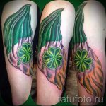 Négylevelű lóhere tetoválás