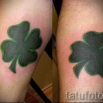 Négylevelű lóhere tetoválás