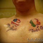 Négylevelű lóhere tetoválás fotó - tetoválás szerencse gazdagság 2010 tatufoto.ru