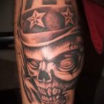 Koponya tetoválás kép - tattoo luck value 3029 tatufoto.ru