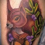 Makk tetoválás fotó - tetoválás boldogság szerencse szerelem 2078 tatufoto.ru