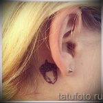 Makk tetoválás fotó - tetoválás boldogság szerencse szerelem 3079 tatufoto.ru