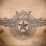 Tattoo Star fotó - tetoválás a gazdagságért és a jó szerencseért 1094 tatufoto.ru