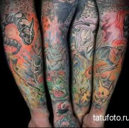 teljes kar tetoválás férfiaknak 55