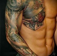 teljes kar tetoválás férfiaknak 47