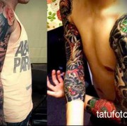 teljes kar tetoválás férfiaknak 44