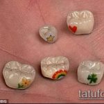 tetoválás a fogakon №199 - a minta egyedülálló változata, amely sikeresen használható átalakítására és tetoválásként történő alkalmazására a fogakon