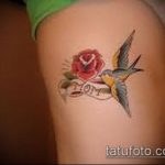 мама татуировка # 368 е готина версия на модела, която може успешно да се използва за промяна и прилагане като татуировка мама и татко