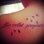 надписи за татуировки на латински