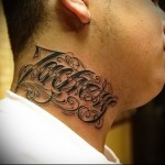 татуировка на врата 2