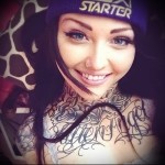 татуировка на врата 5