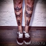 Rovartetoválások - különböző lehetőségek mindkét lábra