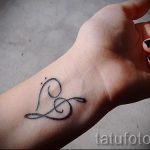 bilješke o tetovažama na zglobu - fotografija gotove tetovaže s 02082016 9123 tatufoto.ru