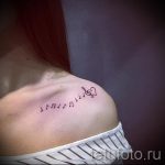 bilješke o tetovaži na ključnoj kosti - fotografija gotove tetovaže s 02082016 2151 tatufoto.ru