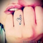 bilješke o tetovaži na prstu - fotografija gotove tetovaže s 02082016 3164 tatufoto.ru
