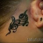 note s tetovažama visoki ključ - fotografija gotove tetovaže s 02082016 1203 tatufoto.ru