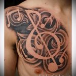 note s tetovažama visoki ključ - fotografija gotove tetovaže s 02082016 2204 tatufoto.ru