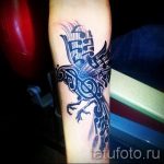 notes et oiseaux tatouage - photos du tatouage fini sur 02082016 1009 tatufoto.ru