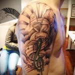 tatouage note clé de sol - les photos de tatouage fini sur 02082016 1023 tatufoto.ru