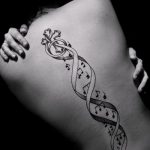 bilješke o tetovažama i visoki ključ - fotografija gotove tetovaže na 02082016 1049 tatufoto.ru