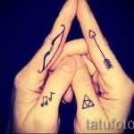 bilješke o tetovaži na prstu - fotografija gotove tetovaže 02082016 1050 tatufoto.ru