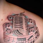 bilješke o tetovaži na ključnoj kosti - fotografija gotove tetovaže na 02082016 1062 tatufoto.ru
