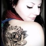 bilješke o tetovažama u cvijeću - fotografija gotove tetovaže s 02082016 3087 tatufoto.ru