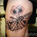 bilješke o tetovažama u cvijeću - fotografija gotove tetovaže s 02082016 4088 tatufoto.ru