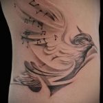 bilješke o tetovažama i ptice - fotografija gotove tetovaže s 02082016 3101 tatufoto.ru
