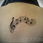 bilješke o tetovažama i visoki ključ - fotografija gotove tetovaže s 02082016 6108 tatufoto.ru