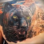 párduc tetoválás és egyiptomi piramisok