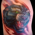 párduc tetoválás a testen